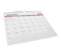 Calendrier Mural 2023-2024 en Papier, Compte à Rebours, Maison Bureau | Usage Quotidien Simple, Structure Pratique, Format Annuel, pour Rendez-organisation Domestique