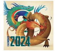 Calendrier mural 2024 Dragons - Anna Láng - White Star Eds - broché - Calendrier