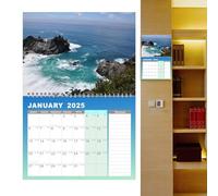 Calendrier Mural 2025-2026 | 18 Mois Calendrier Mensuel - Organisation Familiale Pour Planning Scolaire - Organisateur Familial pour Maison Salle de Classe Suivi