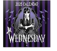 Calendrier Mural 2025 Mercredi Addams Calendrier Mensuel 30x60cm - De Janvier 2025 À Décembre 2025