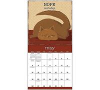 Calendrier Mural 2025 Une Année De Chats Sarcastiques Amis Famille Voisins Collègues Parents Aimés