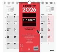 Calendrier mural 2026 1 Mois par page Janvier - Décembre 2026 (12 mois) | Calendrier 2026 pour noter | Planificateur mensuel [A1]