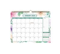 Calendrier mural 2026-2027 - 18 mois - De janvier 2026 à juin 2027 - Pour la maison, le bureau, l'école - Grand mur