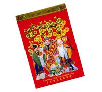 Calendrier mural 2026 - Année vietnamienne du cheval avec rappels de vacances pour planifier le Nouvel An vietnamien