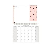 Calendrier mural 2026 avec bloc-notes, liste de courses, planificateur mural mensuel et tableau effaçable à sec - Organiseur mural pour la maison, l'école ou le bureau