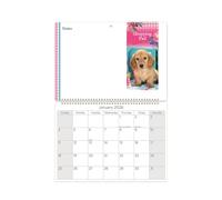 Calendrier mural 2026 avec bloc-notes, liste de courses, planificateur mural mensuel et tableau effaçable à sec - Organiseur mural pour la maison, l'école ou le bureau