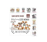 Calendrier mural 2026 avec chiens | Calendrier mural satirique amusant à lécher de chien | Derrière chaque bonne femme sont beaucoup de chiens, planificateur mensuel pour les amoureux des chiens, pour