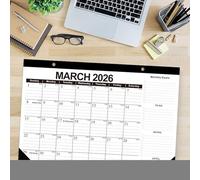 Calendrier Mural 2026 | Calendriers 2026 Sur 18 Mois - Carnet de Réunions Pour Voyage Mariage Bureau Réfrigérateur Famille Collègues Amis Bureau Anniversaire