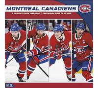 Calendrier mural 2026 Canadiens de Montréal (bilingue français)