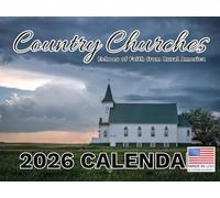 Calendrier mural 2026 Country Churches