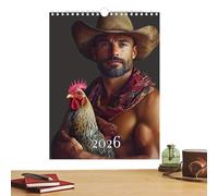 Calendrier mural 2026 - Décoration de vacances colorée avec des couleurs vives | Calendrier 2026 au design artistique pour la famille, les enseignants, l'intérieur, l'école, la salle de classe, le