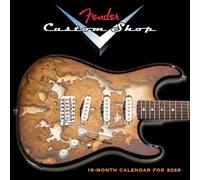Calendrier mural 2026 Fender (r) Custom Shop Guitars