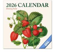Calendrier Mural 2026 Fruits | Calendrier Mensuel 2026-30x60cm - De Janvier à Décembre