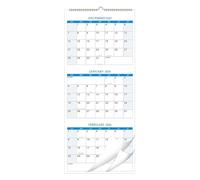 Calendrier Mural 2026 Grand Format - Calendrier Trimestriel 2025-2027 | Agenda De Planification Murale Pour Bureau, Réunions, Voyage, Mariage, Vacances & Organisation Quotidienne