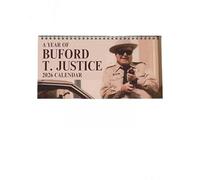 Calendrier Mural 2026 inspiré du shérif Buford, thème Smokeyy and The Badiit, Calendrier Mural et de Bureau Amusant et nostalgique, idée Cadeau Originale pour Noël et Les fêtes,calendar1pcs