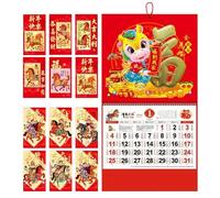 Calendrier Mural 2026 | Organisation Traditionnelle de l'Emploi du Temps - Calendrier 12 Mois À Accrocher Au Mur - Pour Bureau École Maison Cadeau Adulte Enfant