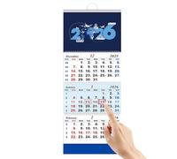 Calendrier Mural 2026 - Planificateur De 33 Pouces | Papier À - Calendrier Mural D'expédition À 4 Volets Avec Papier Mat, Robuste, Pratique Pour Le Salon, La Cuisine, La Chambre, Le Bureau, L'