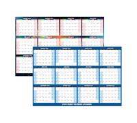 Calendrier Mural 2026 Planificateur Effaçable Double Face 86 X 61 cm