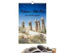 Calendrier mural 2026 - Planificateur mensuel avec humour et plaisir | Offensif Calendrier mural planificateur quotidien - Pour famille adultes maison, bureau, école, salon, chambre, étude, cuisine