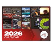 Calendrier mural 2026 sur le thème de la Formule 1 - Calendrier F1 de la saison de course - Cadeau de course