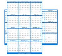 Calendrier Mural 2027 12 Mois Agenda Laminé Effaçable Sec et Humide | Calendrier Mural 12 Mois Pour Maison Bureau École Salle De Classe Organisation Planification Des 24 comme deux soifs