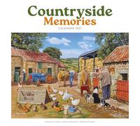 Calendrier mural 2027 Carousel Worldwide Countryside Memories by Trevor Mitchell - 12 mois - Illustration rurale nostalgique