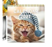 Calendrier mural 2027 chats Agenda Planning Photo Chats Drôles