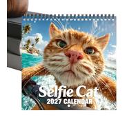 Calendrier Mural 2027 Chats Planificateur De Gestion D'Emploi Du Temps 12