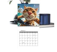 Calendrier Mural 2027 Drôle Planificateur De Gestion D'Emploi Du Temps 12