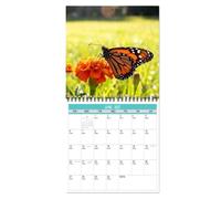 Calendrier mural 2027 Planificateur d'Emploi du Temps Papillons