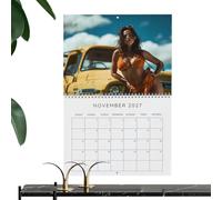 Calendrier mural 2027 Planificateur Mural Janvier - Décembre 2027 Fille