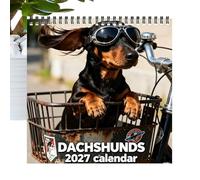 Calendrier Mural 2027 Planner Drôle Et Suspendable 12 Mois Janvier À