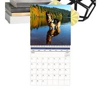 Calendrier mural 2027 Planner Grandes Cases Dates Gestion du Temps