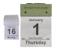 Calendrier Mural 365 Jours - Gestion d'Emploi du Temps sur Papier Épais - Calendrier Mural 2026 Pages pour 365 Jours | Pour La Chambre Le Bureau Le Salon Le Dortoir Les Étudiants Les Les Enseignants L