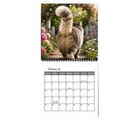 Calendrier mural Agenda 12 Mois à Thème de Fesses Drôles d'Animaux | Grilles Datées à Remplir 2027 Calendrier d'Animaux Mignons école, bureau, rendez-vous, maison, dortoir, classe, hôtel,