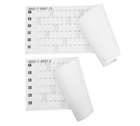 Calendrier Mural Annuel 2027 Horizontal en Papier, 88x29,7x0,1cm | Planification Visuelle Rapide, Suivi des Habitudes Facile, pour Familles et Enseignants, Installation Simple