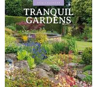 Calendrier mural carré 2026 Tranquil Gardens Red Robin Publishing