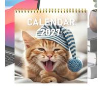 Calendrier Mural Chat 2027 Agenda Planning Photo Chats Drôles