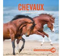 Calendrier mural Chevaux 2026