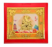 Calendrier Mural Chinois 2027 Papier Élégant, Année du Chèvre | Suivi Lunaire et Fêtes, Aide Mensuelle pour Bureau, Planning Feng Shui, Usage Traditionnel