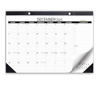 Calendrier mural de bureau 2026, novembre 2025 à décembre 2026, planificateur mensuel en papier de bureau 43,2 x 30,5 cm, planification et organisation des mois de maison, école, bureau, vacances