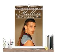 Calendrier mural des plus grands mulets du monde - Calendrier 2025, planificateur mensuel | Planificateur familial de coiffures 2025, calendrier amusant du plus grand mulet au monde 20