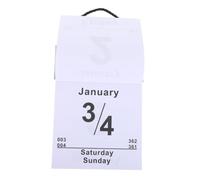 Calendrier Mural Détachable 2026 en Papier, Grand Format Vert