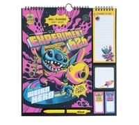 Calendrier mural - DISNEY - Stitch - 2024/2025 - 16 mois - Autocollants inclus