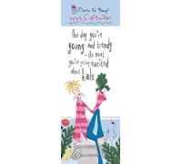 Calendrier mural fin 2025 Born to Shop