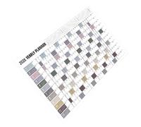 Calendrier Mural Grand Format 2026, Planificateur Annuel Minimaliste | Vue Annuelle Lisible, Grands Carrés Écrits, Usage Maison ou ormat Mural Pratique