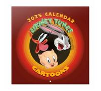 Grupo Erik - Calendrier Mural 2025 Looney Tunes | Calendrier Mensuel 30x60cm - De Janvier 2025 à Décembre 2025