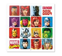 Calendrier mural - GRUPO ERIK - Marvel Comics - 30x30cm - 12 mois - Multicolore