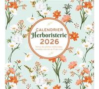 Calendrier mural herboristerie 2026