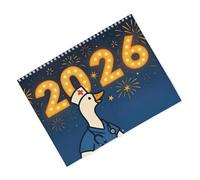 Calendrier mural hilarant 2026 à suspendre sur 12 mois pour thérapie du rire, décoration de bureau ou d'infirmière amusante